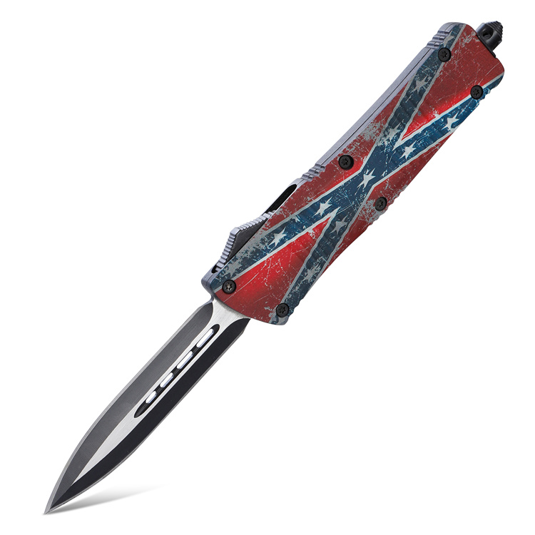 Coltello OTF a doppia azione Stars And Bars